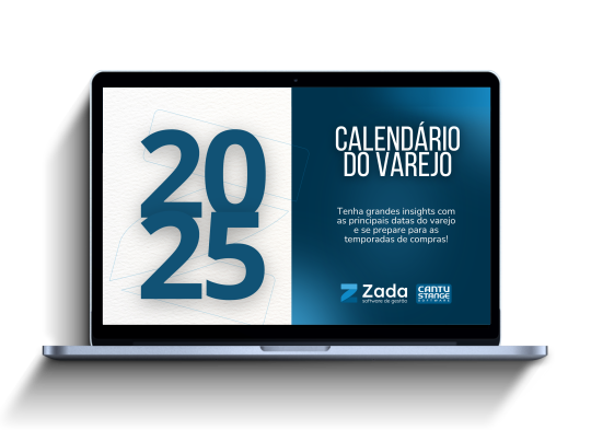 Tablet Zada Calendario do Varejo